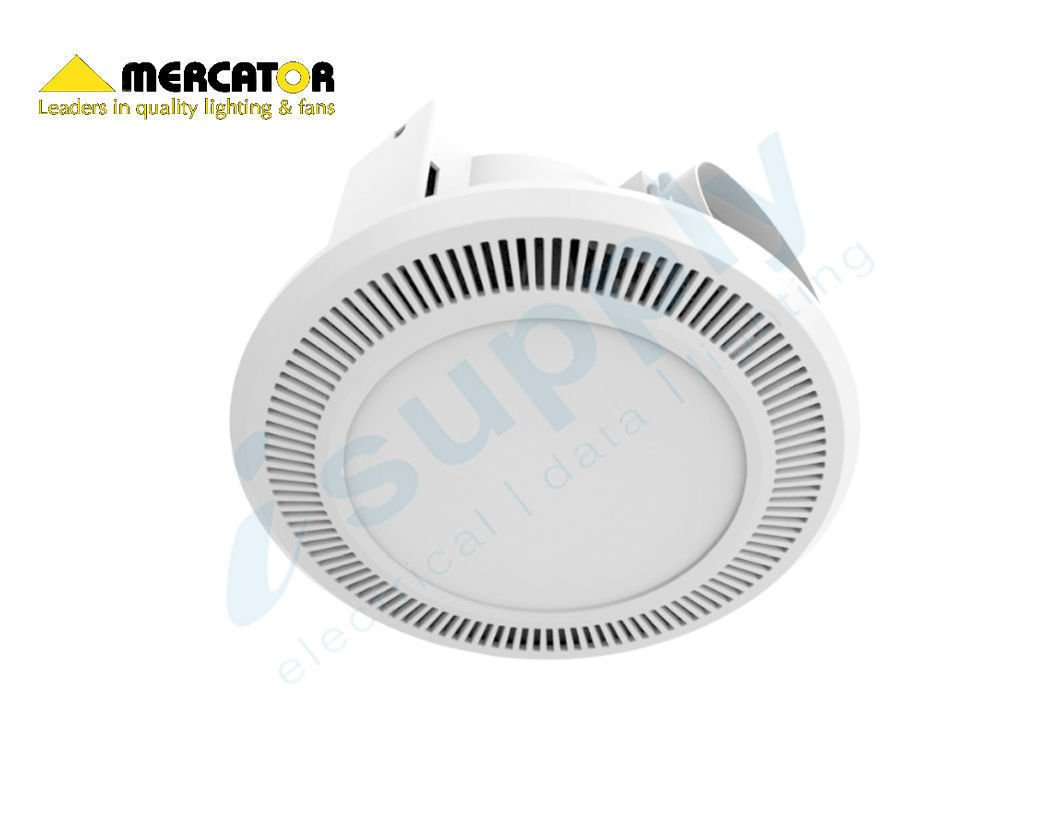 Mercator 10 High Extraction Exhaust Fan Round Led Lamp Be190sp with sizing 1063 X 827