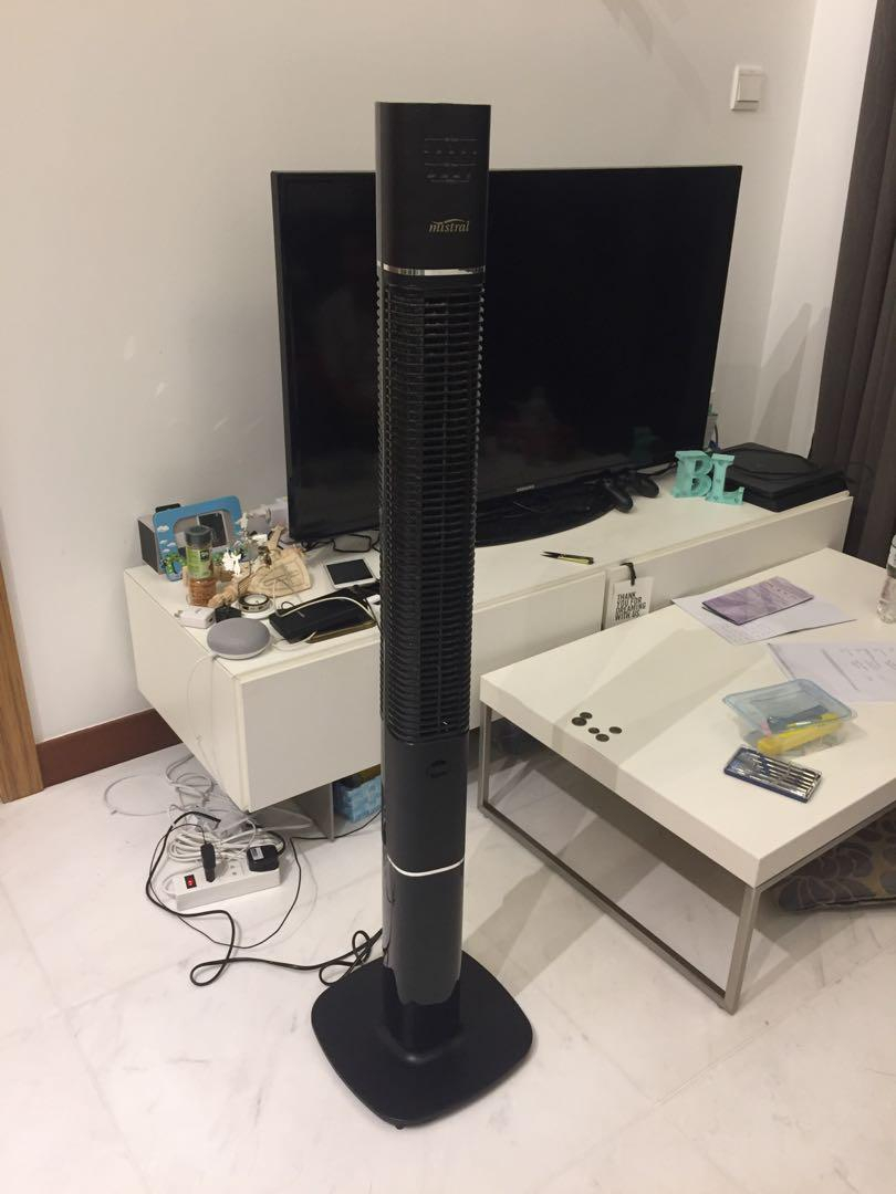 Mistral Mfd48hr Tower Fan Second Hand Electronics Others intended for measurements 810 X 1080