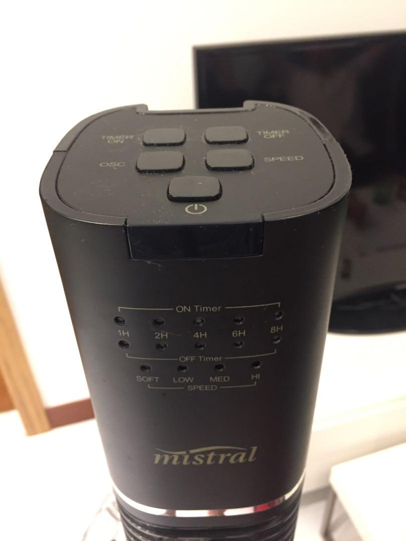 Mistral Mfd48hr Tower Fan Second Hand Electronics Others within sizing 810 X 1080