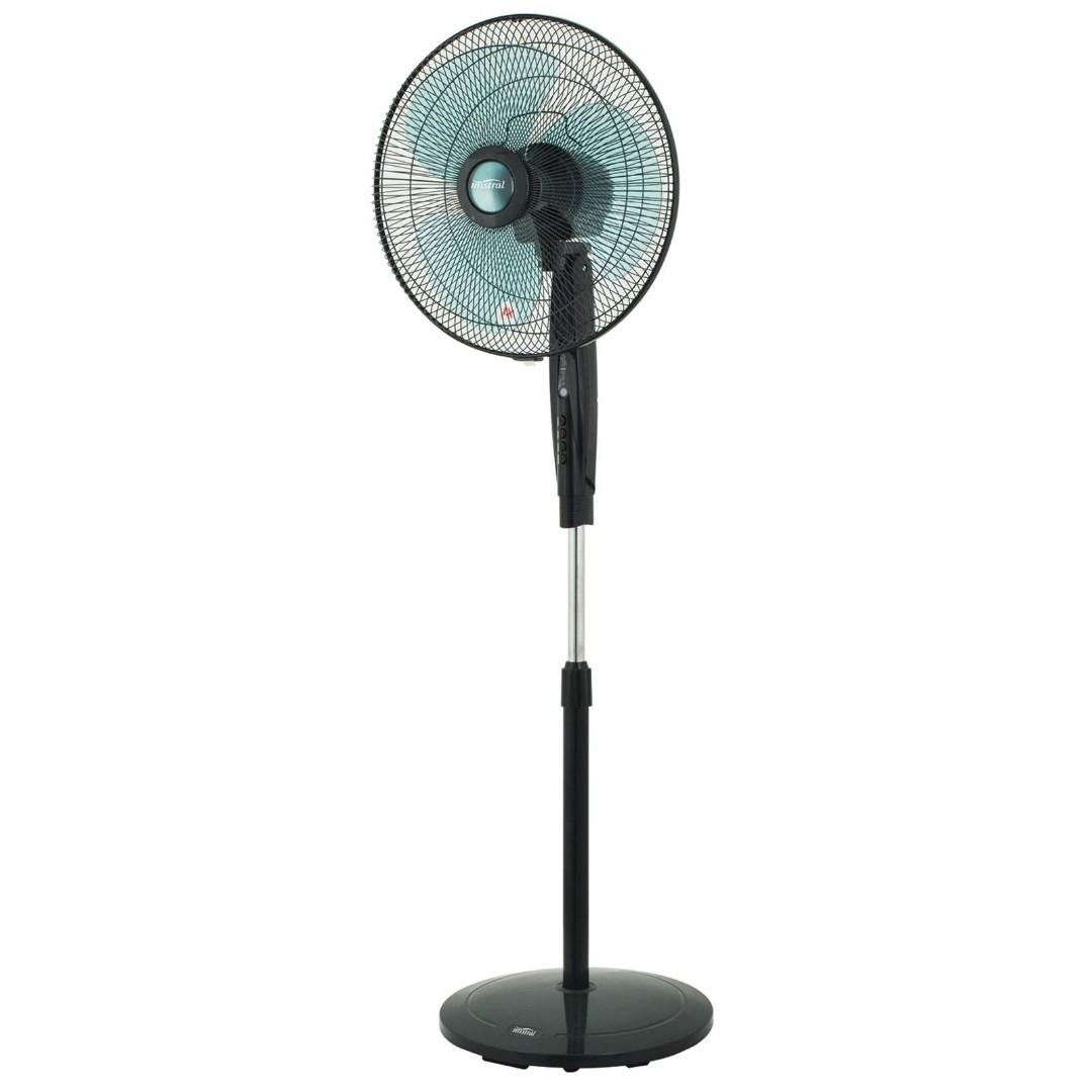 Mistral Msf1628wr Stand Fan With Remote 16 Inches Grey pertaining to dimensions 1080 X 1080