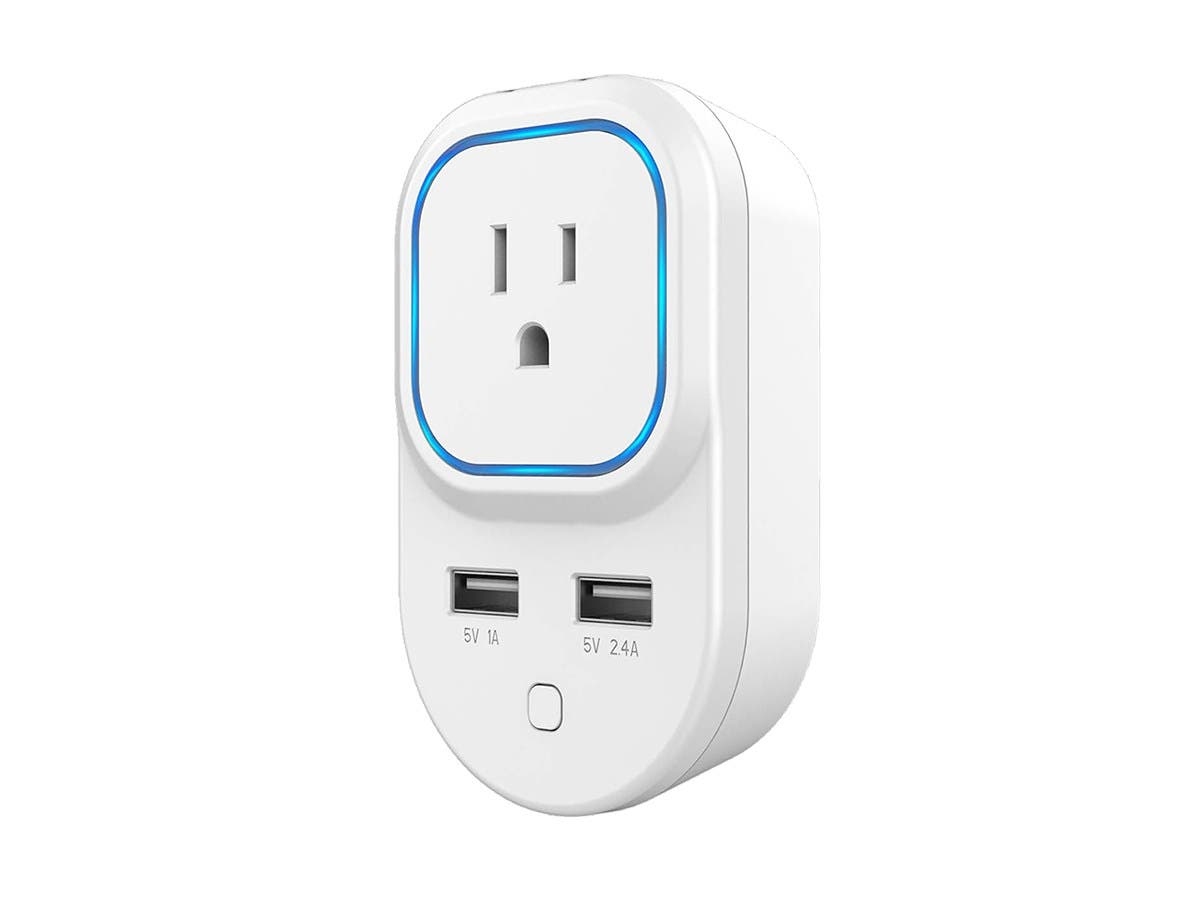 Monoprice Z Wave Plus Smart Plug And Repeater With 2 Usb with regard to measurements 1200 X 900