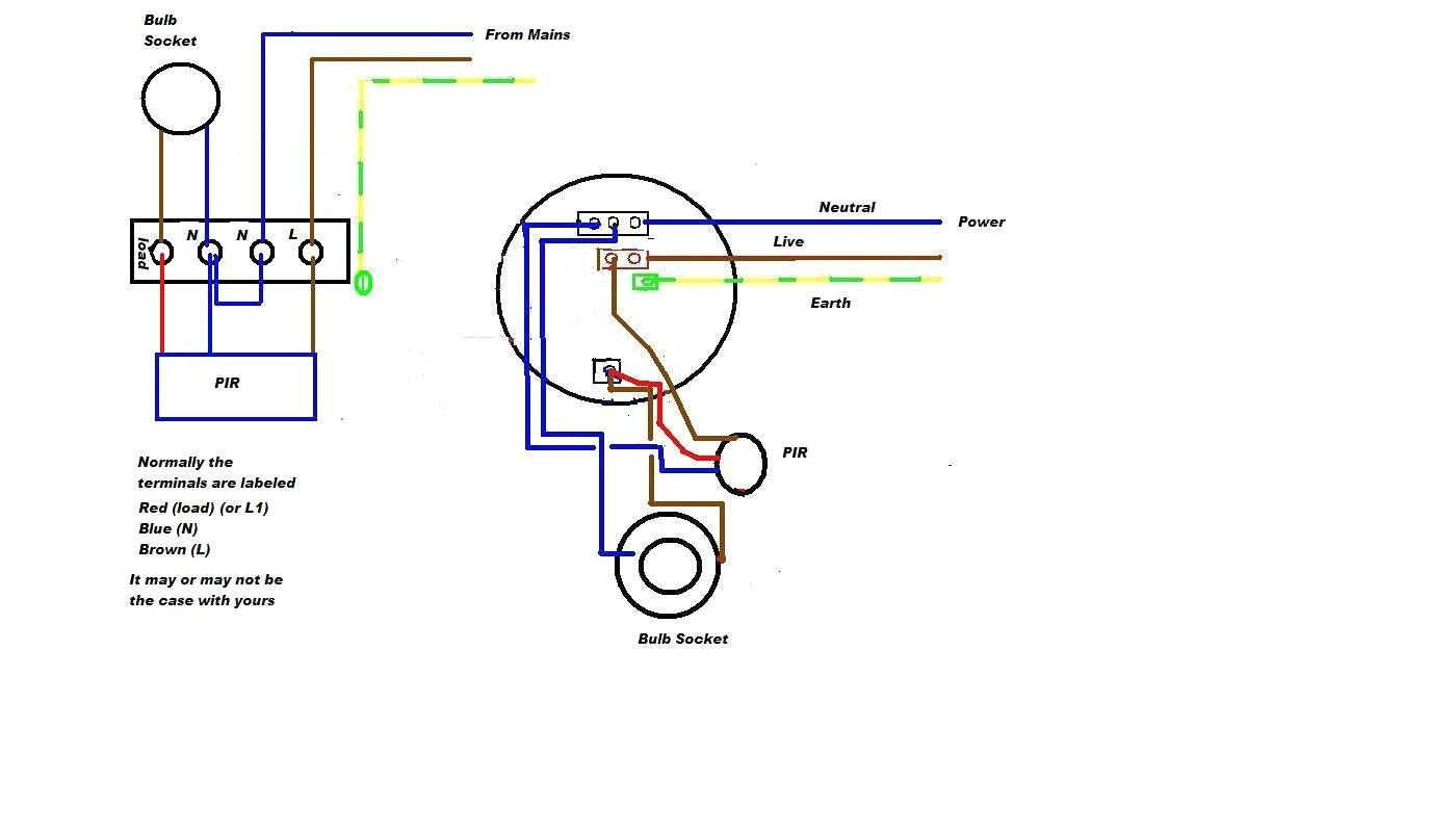 Motion Sensor Light Wiring Diagram Low Voltage Outdoor intended for dimensions 1400 X 800