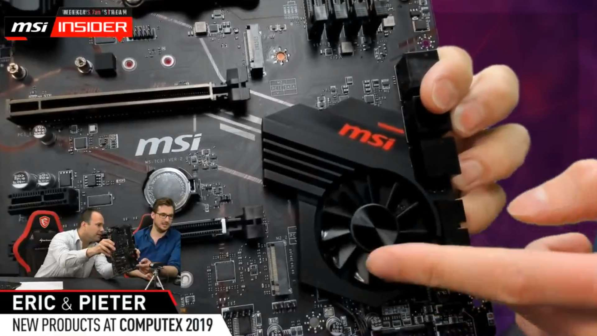Msi On Amds X570 Chipset Fan Of Course Nobody Wants This intended for dimensions 1920 X 1081