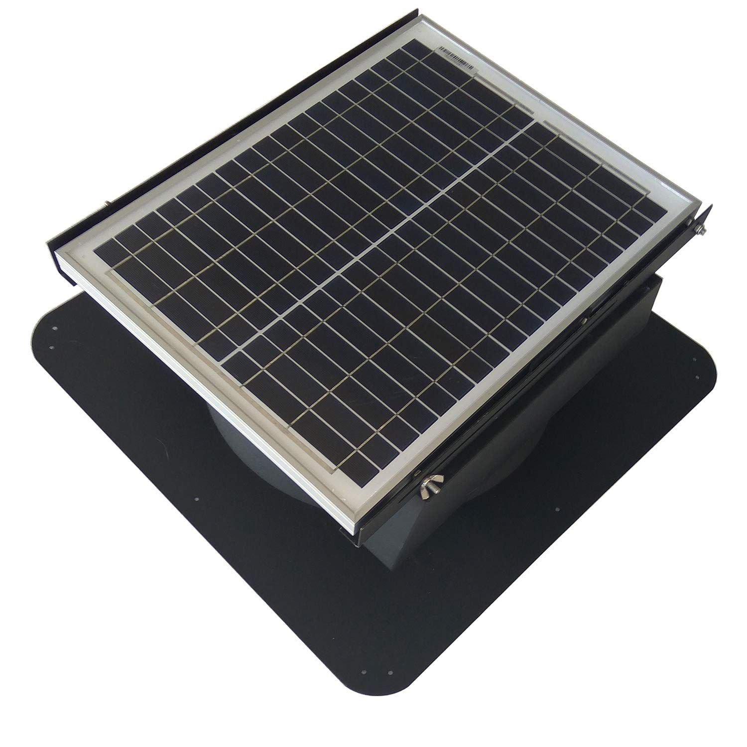 Natural Light Solar Attic Fan Solarcozi 20w Adjustable pertaining to proportions 1500 X 1500