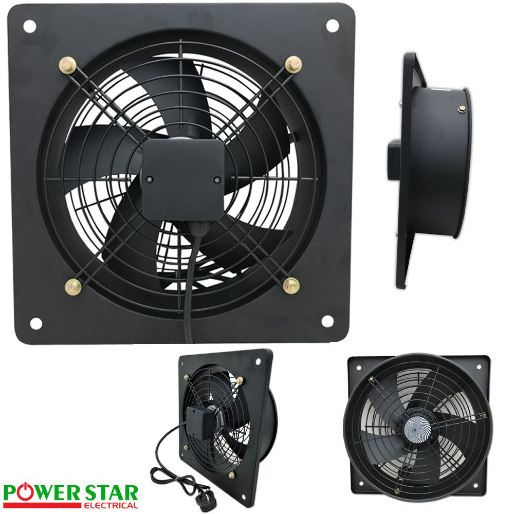 New Industrial Extractor Exhaust Axial Blower Ventilation Wall Mounted Plate Fan throughout measurements 1000 X 1000