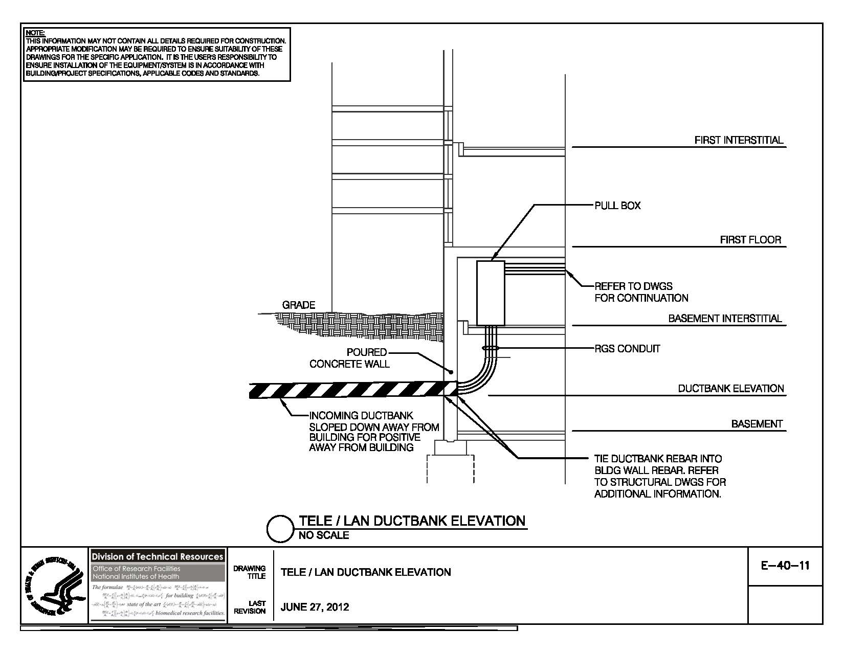 Nih Standard Cad Details pertaining to sizing 1650 X 1275