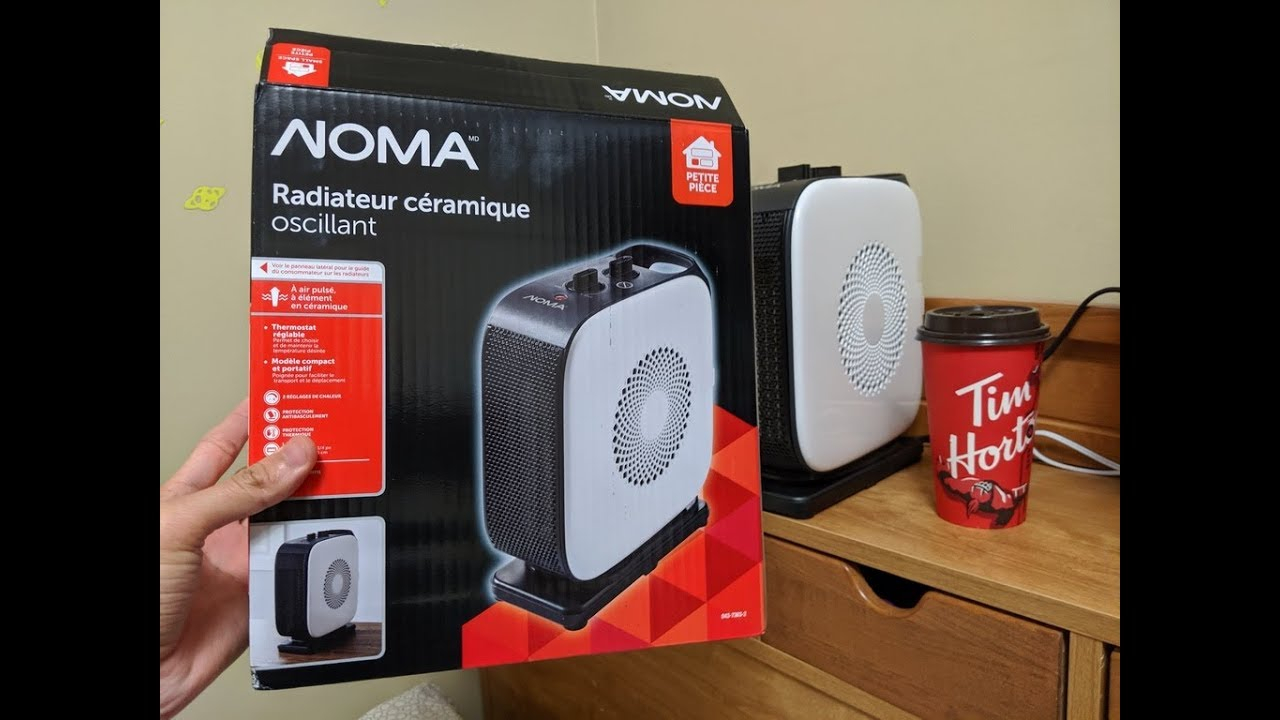 Noma Oscillating Ceramic Heater Review for proportions 1280 X 720