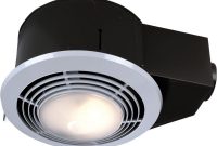 Nutone 100 Cfm Ceiling Bathroom Exhaust Fan With Light And Heater regarding proportions 1000 X 1000