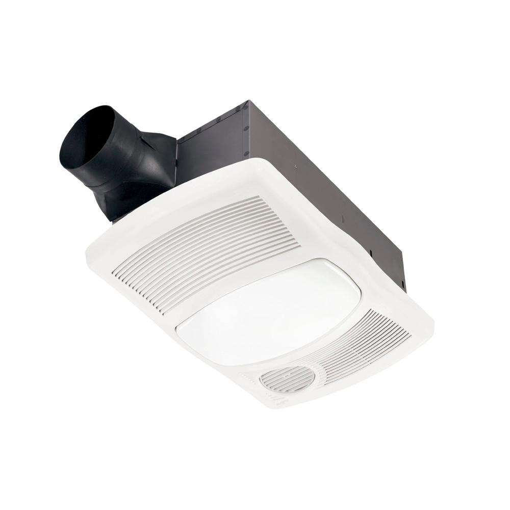 Nutone 110 Cfm Ceiling Bathroom Exhaust Fan With Light And 1500 Watt Heater in size 1000 X 1000