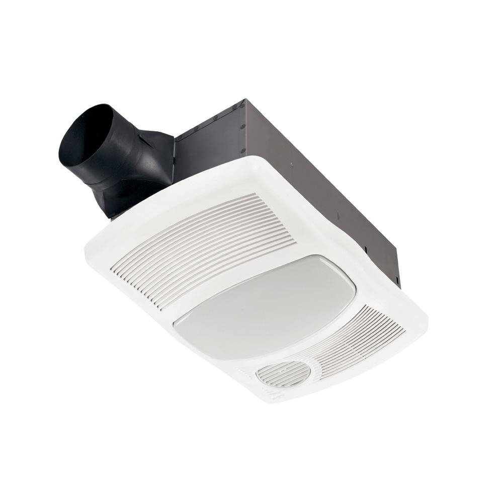 Nutone 110 Cfm Ceiling Bathroom Exhaust Fan With Light And 1500 Watt Heater intended for size 1000 X 1000