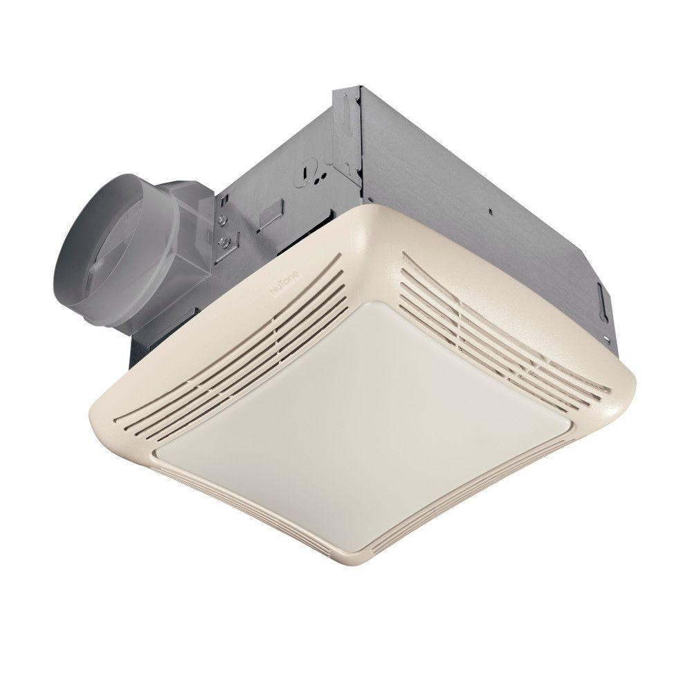Nutone 50 Cfm Ceiling Bathroom Exhaust Fan With Light for size 1000 X 1000