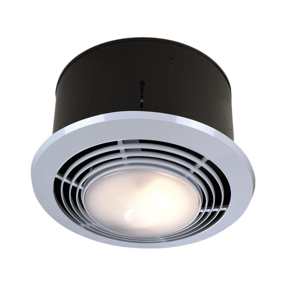 Nutone 70 Cfm Ceiling Bathroom Exhaust Fan With Light And Heater regarding size 1000 X 1000