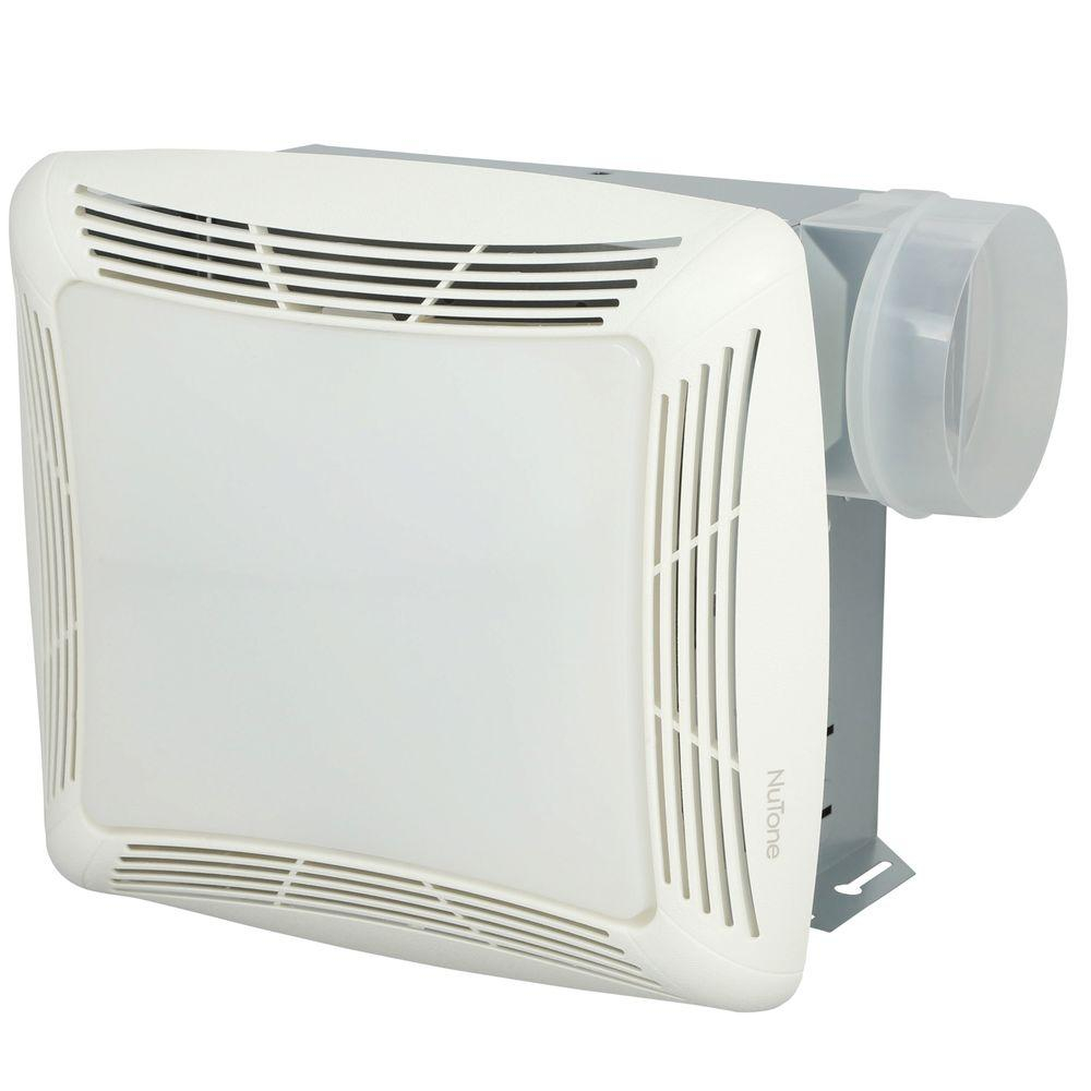 Nutone 70 Cfm Ceiling Bathroom Exhaust Fan With Light White Grille And Light within proportions 1000 X 1000