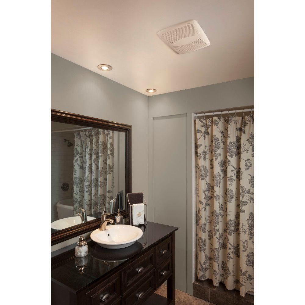 Nutone Ez Fit 80 Cfm Ceiling Bathroom Exhaust Fan Energy Star inside proportions 1000 X 1000