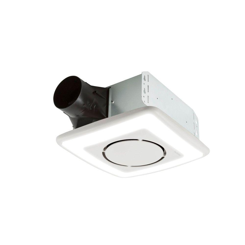 Nutone Invent Series 110 Cfm Ceiling Install Bathroom Exhaust Fan With Light And Soft Surround Led Energy Star regarding dimensions 1000 X 1000