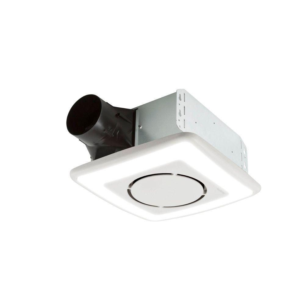 Nutone Invent Series 110 Cfm Ceiling Install Bathroom Exhaust Fan With Light And Soft Surround Led Energy Star throughout proportions 1000 X 1000