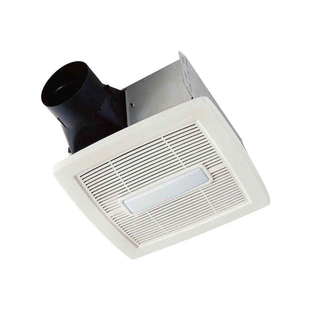 Nutone Invent Series 110 Cfm Ceiling Installation Bathroom Exhaust Fan With Light Energy Star regarding measurements 1000 X 1000