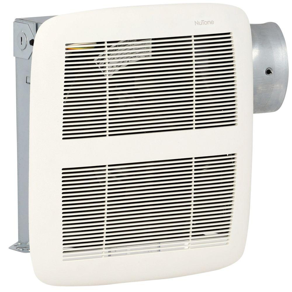 Nutone Loprofile 80 Cfm Ceilingwall Bathroom Exhaust Fan With 4 In Oval Duct Or 3 In Round Duct Energy Star pertaining to dimensions 1000 X 1000