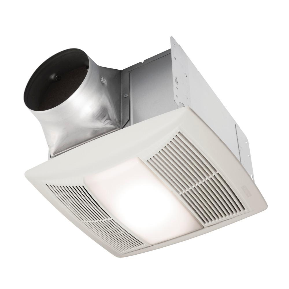 Nutone Qt Series Quiet 130 Cfm Ceiling Bathroom Exhaust Fan With Light And Night Light Energy Star inside measurements 1000 X 1000