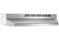 Nutone Rl6200 Series 30 In Ductless Under Cabinet Range Hood With Light In Stainless Steel inside sizing 1000 X 1000