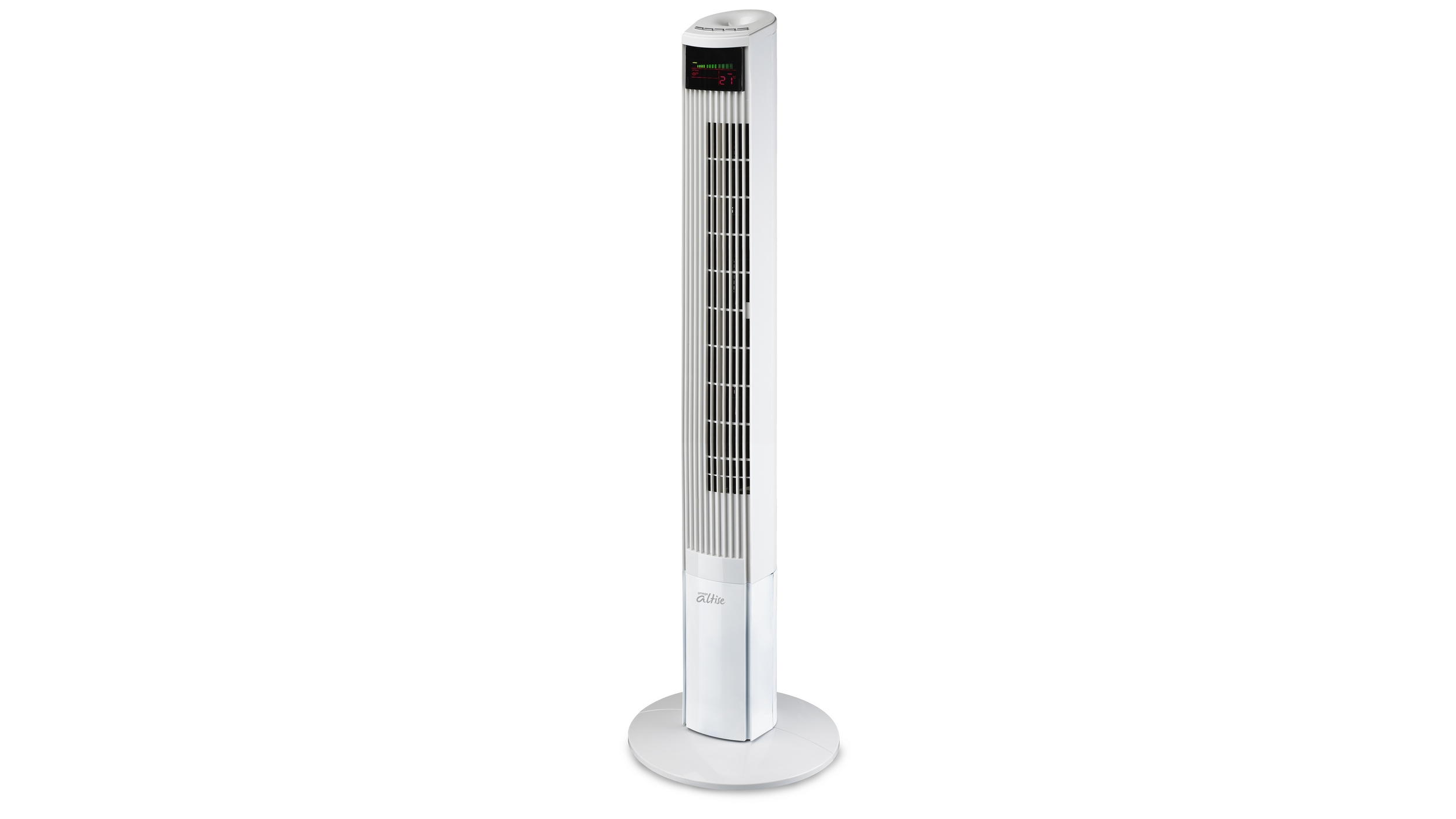 Omega Altise 120cm Tower Fan in dimensions 2500 X 1406