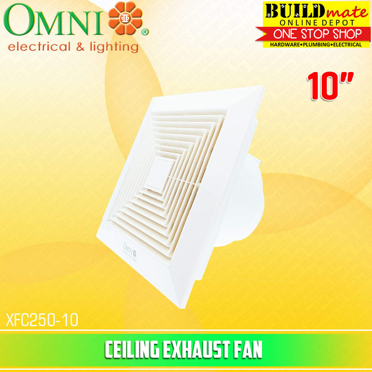 Omni Ceiling Exhaust Fan 10 Xfc250 10 pertaining to dimensions 1200 X 1200