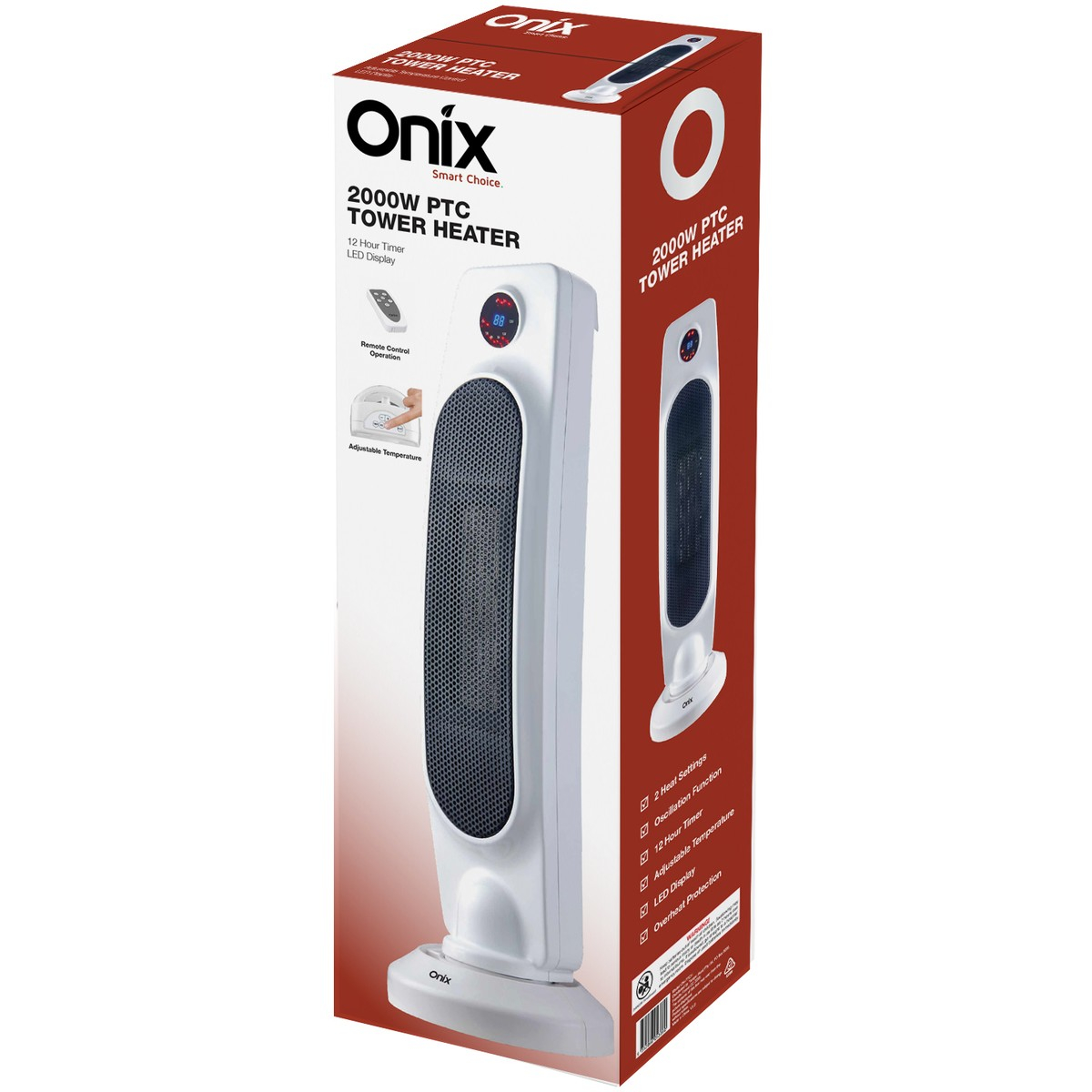 Onix 2000w Ptc Tower Heater intended for sizing 1200 X 1200