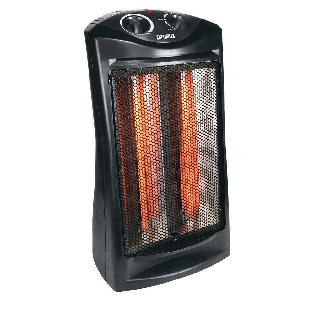 Optimus Fan Forced Tower Infrared Quartz Heater With Thermostat for measurements 1000 X 1000