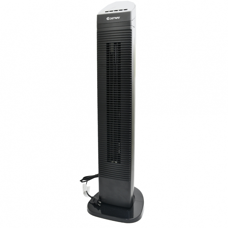 Oscillating Tower Fan With 1080p Hd Wifi Night Vision Camera within size 900 X 898