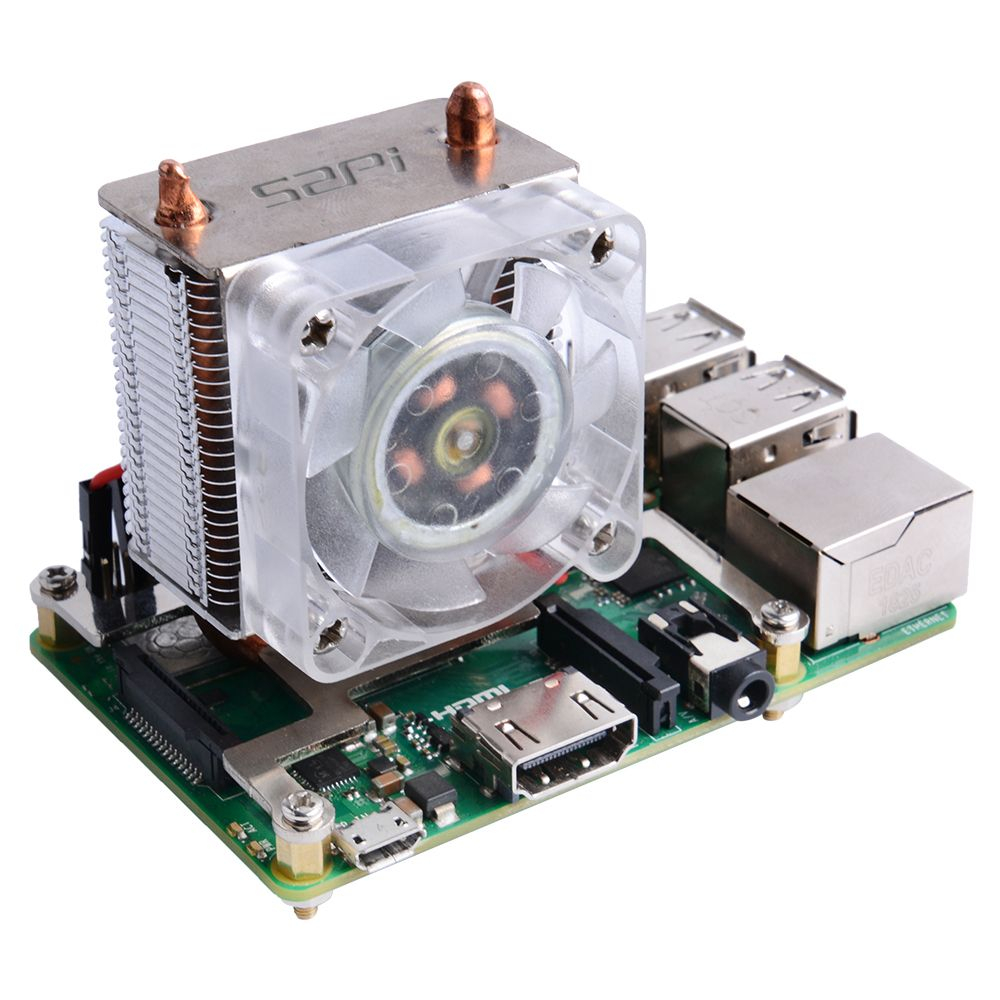 Overclocker Le Raspberry Pi 4 Avec Ice Tower Cooling Fan within measurements 1000 X 1000