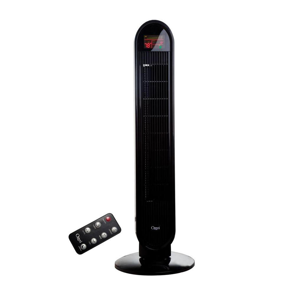 Ozeri 38 In Tower Fan With 360 Degree Oscillation And Micro Blade Noise Reduction Technology with regard to sizing 1000 X 1000