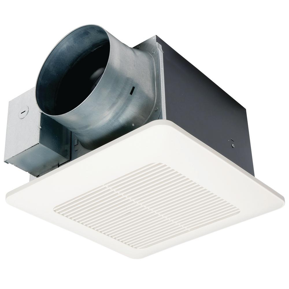 Panasonic Whisperceiling Dc Fan With Pick A Flow Speed Selector 110130 Or 150 Cfm And Flex Z Fast Installation Bracket for measurements 1000 X 1000