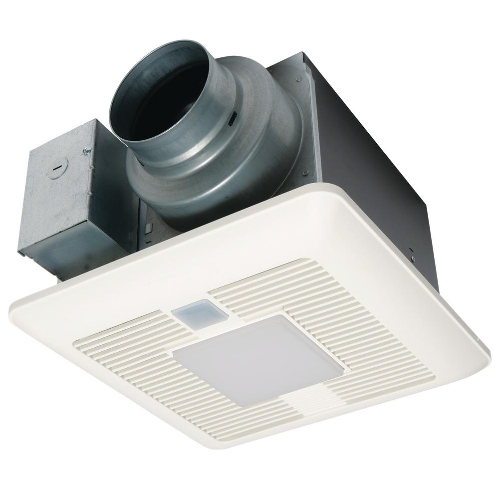 Panasonic Whispersense Dc Fan Led Lights Motion And Humidity Sensors Delay Timer Pick A Flow Speed Selector 50 80 Or 110 Cfm regarding size 1000 X 1000