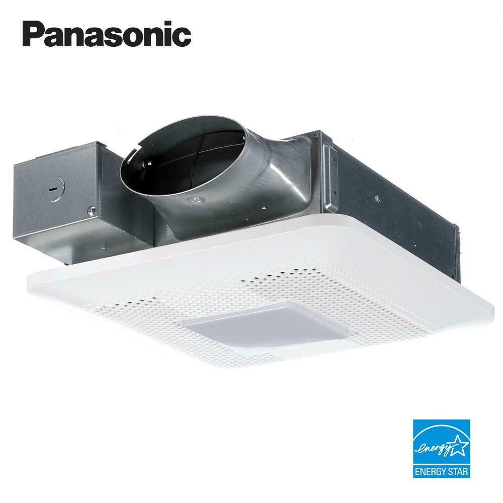 Panasonic Whisperthin Pick A Flow 80 Or 100 Cfm Exhaust Fan With Led Fv 0810rsl pertaining to proportions 1000 X 1000