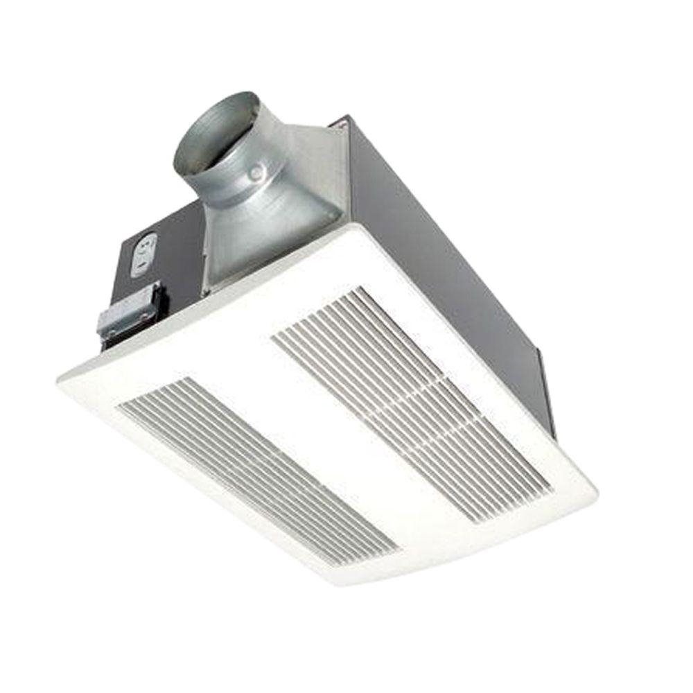 Panasonic Whisperwarm 110 Cfm Ceiling Exhaust Bath Fan With Heater Quiet Energy Efficient And Easy To Install regarding sizing 1000 X 1000