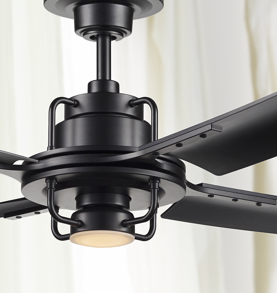 Peregrine Industrial Led Ceiling Fan throughout sizing 936 X 990