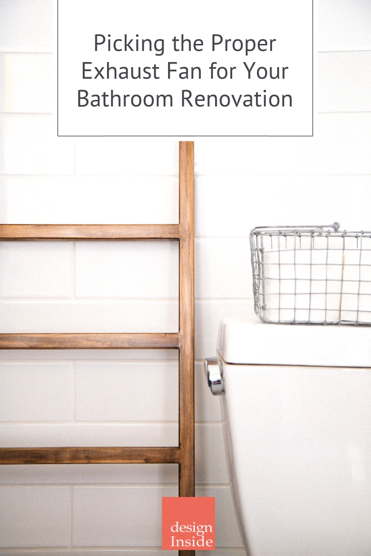 Picking The Proper Exhaust Fan For Your Bathroom Renovation in size 735 X 1102