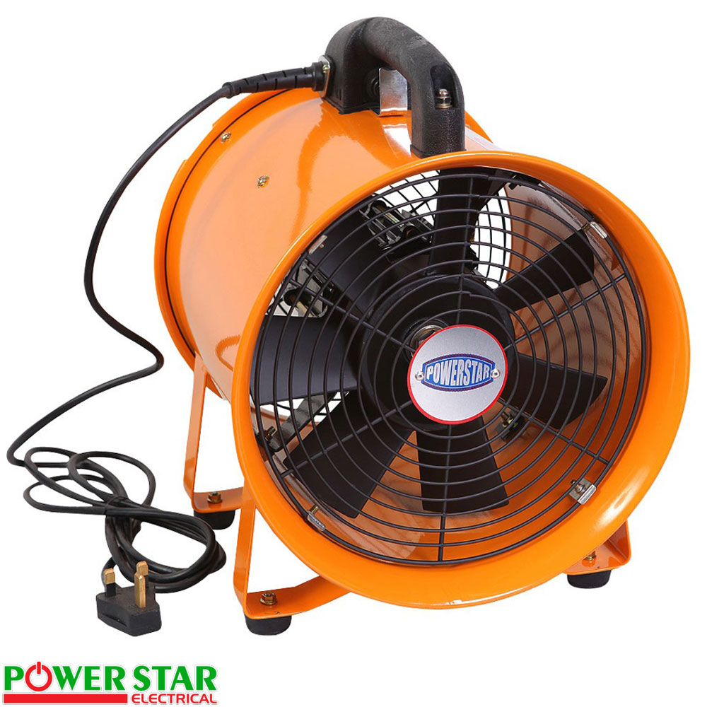 Portable Ventilator Axial Blower Workshop Extractor Fan 220 240v regarding sizing 1000 X 1000