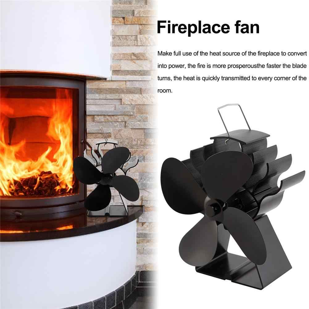 Powerless Fan For Fireplace Stoves Quiet Operation Energy Saving Woodenlog Burnerfire Fireplace Fan pertaining to measurements 1001 X 1001