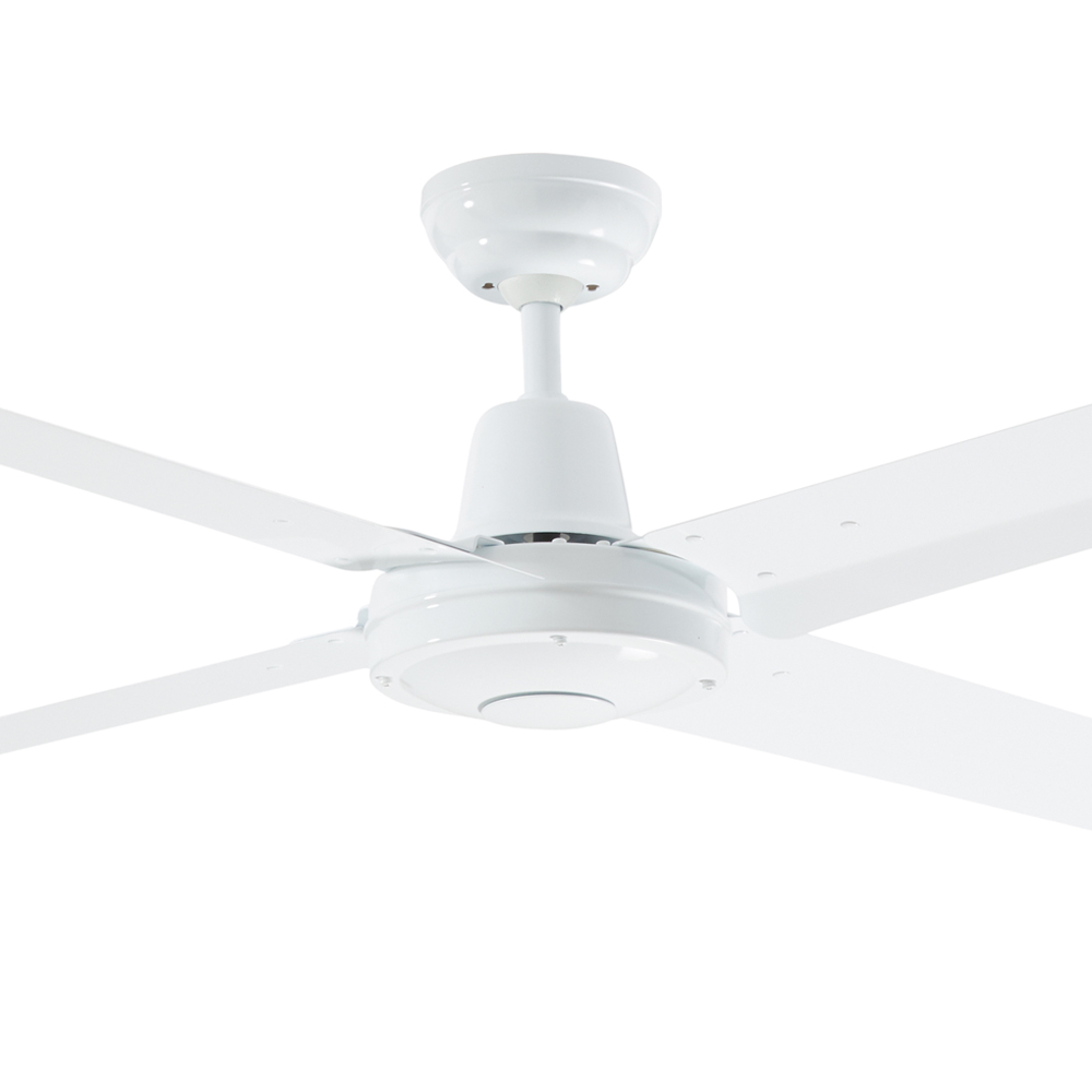 Precision Ac 52 Ceiling Fan White Mpf130wh throughout sizing 1000 X 1000