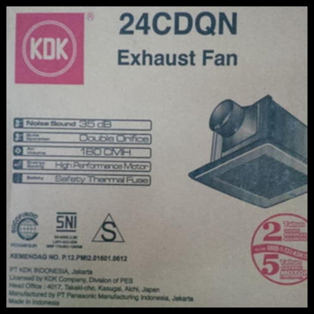 Promo Exhaust Fan Kdk 24 Cdqn regarding sizing 1000 X 1000