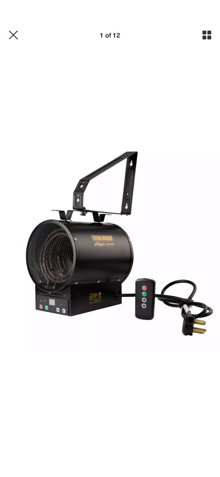 Prowarm Electrical Forced Air Industrial Fan Heater 240v regarding dimensions 739 X 1600