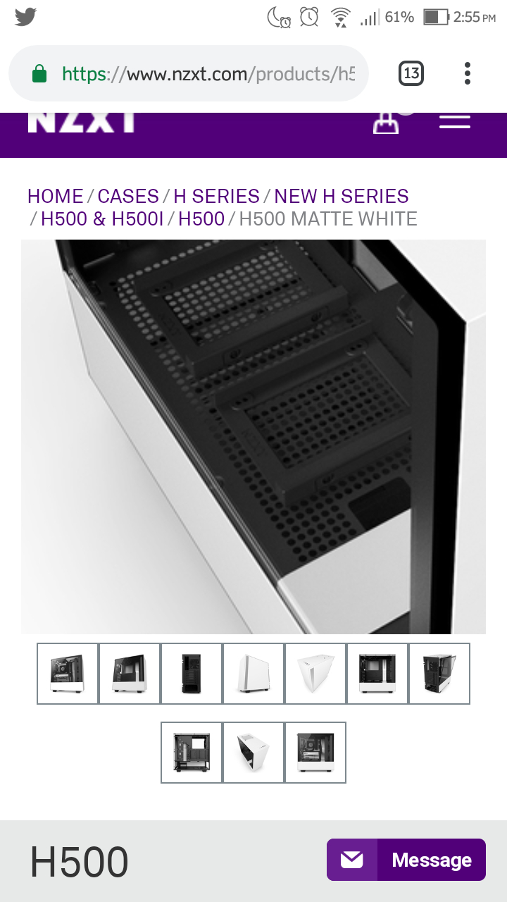 Psu Fan As Exhaust On Nzxt H500 Cases And Power Supplies regarding measurements 720 X 1280