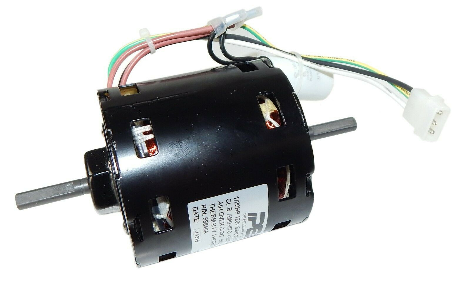 Qt300 Qt300n Nutone Fan Motor Ja2r207n 1600 Rpm 120v 58840 with size 1599 X 985