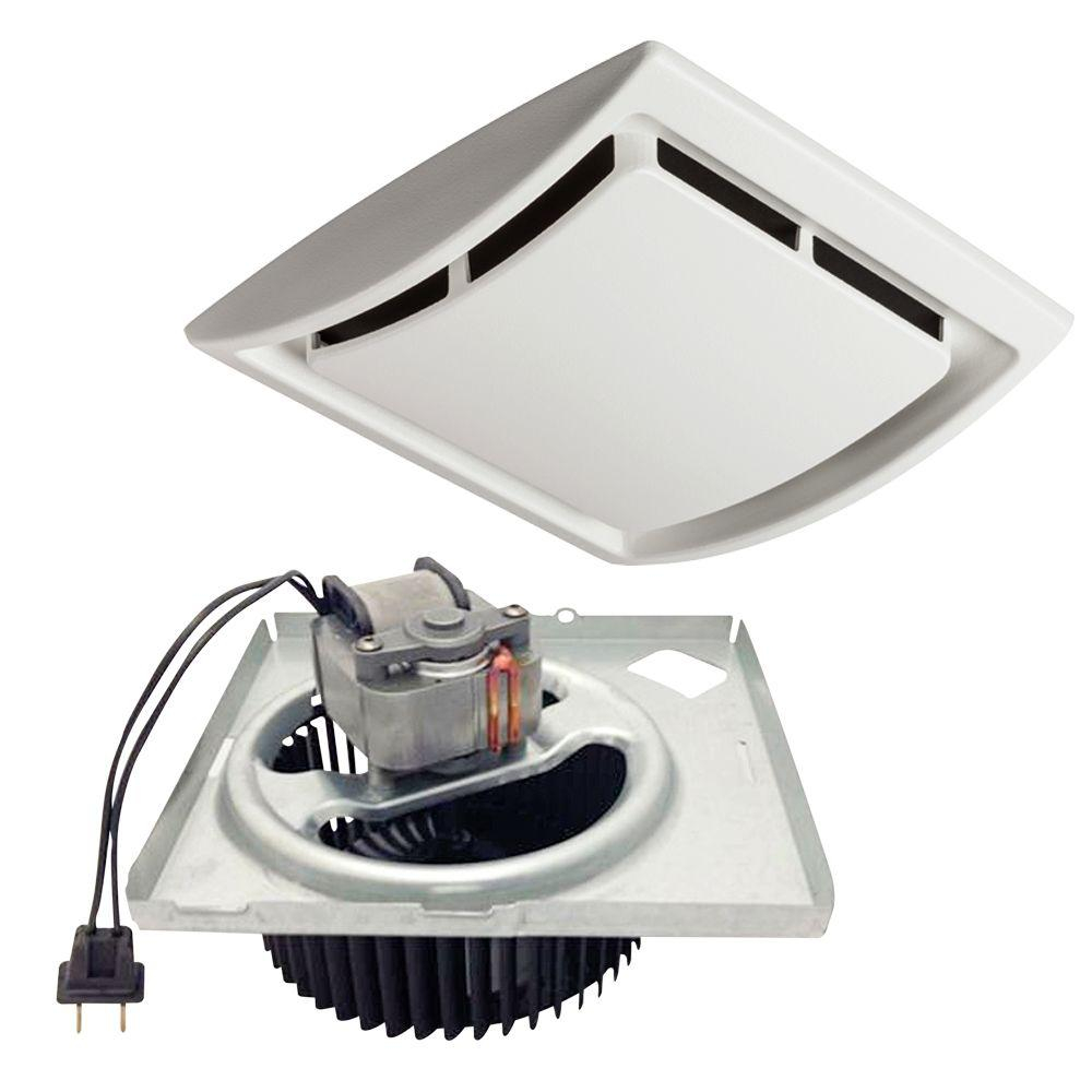Quickit 60 Cfm 25 Sones 10 Minute Bathroom Exhaust Fan Upgrade Kit in sizing 1000 X 1000