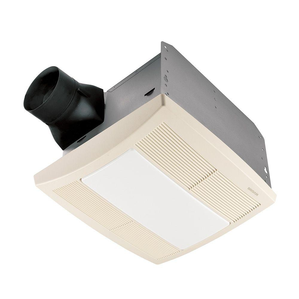 Quiet Bathroom Exhaust Fan With Light Zelupa intended for size 1000 X 1000