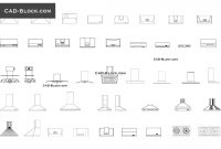 Range Hoods Cad Blocks File Free Download intended for sizing 1080 X 760