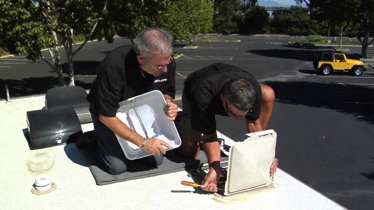 Replace An Rv Roof Vent Cover regarding measurements 1280 X 720