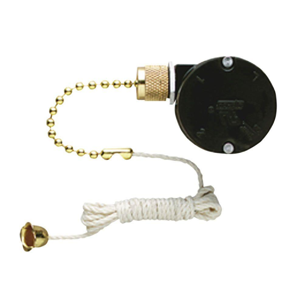 Replacement 3 Speed Fan Switch With Pull Chain For Triple Capacitor Ceiling Fans with proportions 1000 X 1000