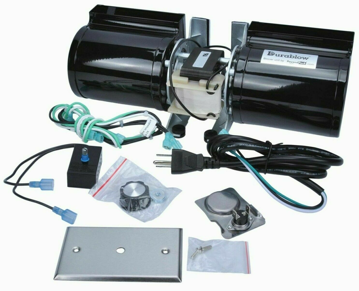 Replacement Fireplace Blower Fan Kit For Lennox Superior Rotom Durablow Gfk 160 throughout measurements 1485 X 1204